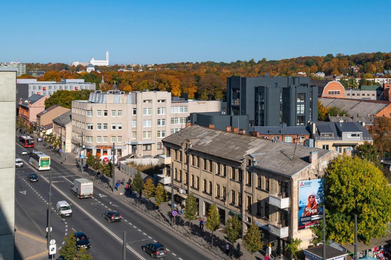 Panoramic City Centre Apartment By Polo Apartments Kaunas Exterior photo