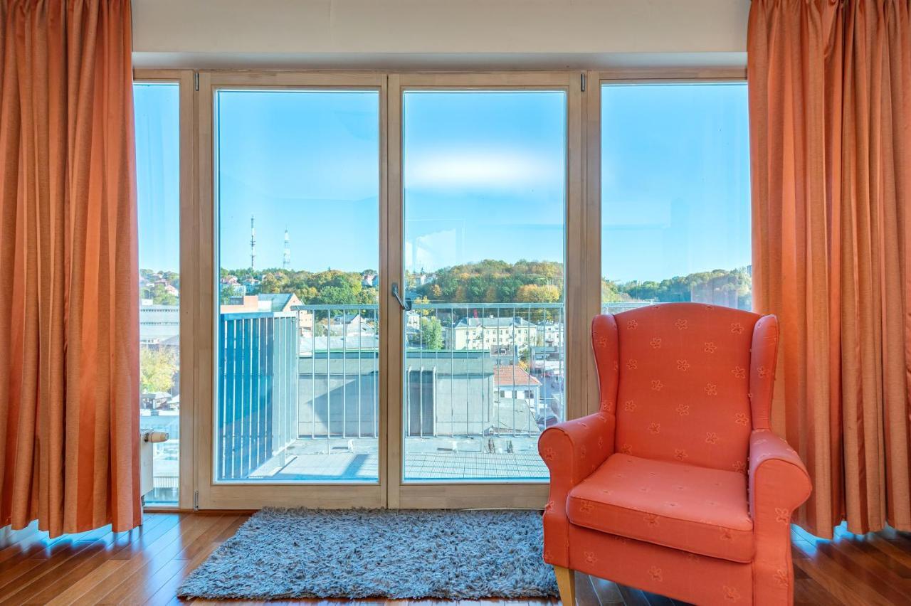 Panoramic City Centre Apartment By Polo Apartments Kaunas Exterior photo